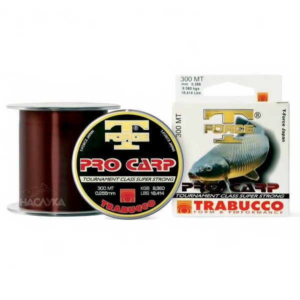 Шаранджийско влакно Trabucco T-Force Pro Carp, 300 м — снимка 2