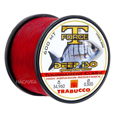 Влакно за морски риболов Trabucco T-Force Deep Iso, 600 м