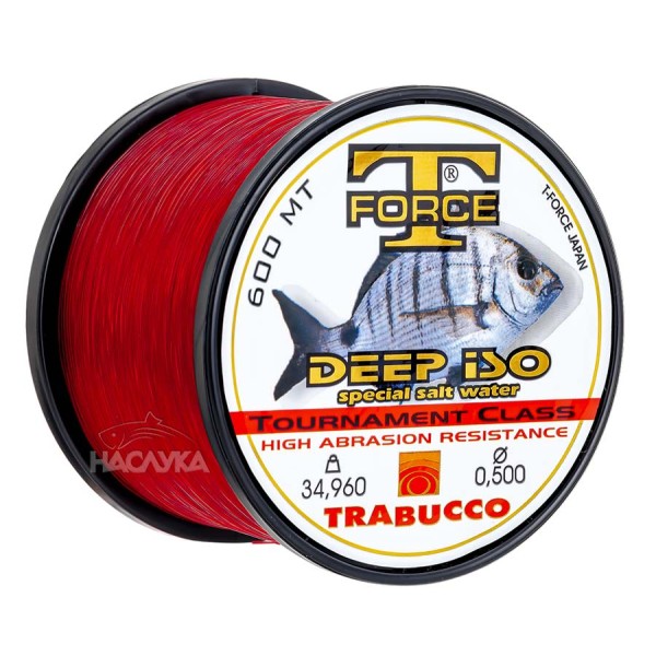 Влакно за морски риболов Trabucco T-Force Deep Iso, 600 м — снимка 1