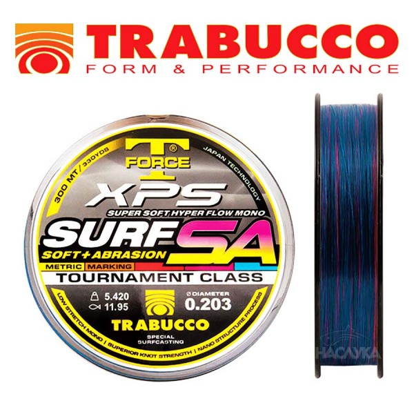 Сърф Кастинг влакно Trabucco XPS Surf SA Mark System, 300 м — снимка 1