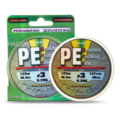 Плетено влакно Lazer PE Braid Yellow