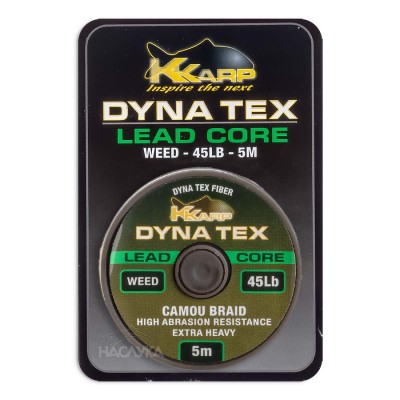 Лийдкор Dyna Tex Lead Core Weed, 5 м