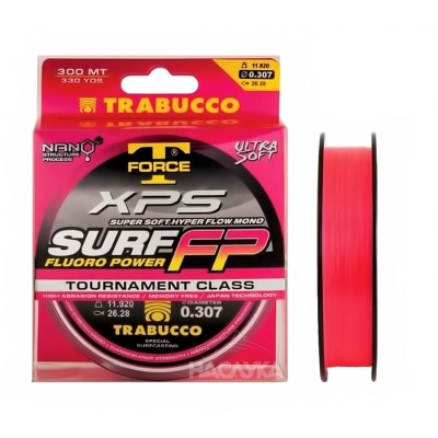 Влакно за Сърф Кастинг Trabucco XPS Surf FP Fluoro Power, 300 м
