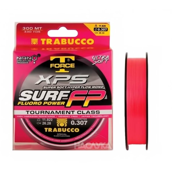 Влакно за Сърф Кастинг Trabucco XPS Surf FP Fluoro Power, 300 м — снимка 1