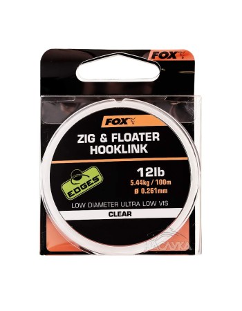 Влакно за зиг-риг Fox Zig & Floater Hooklink, 100 м
