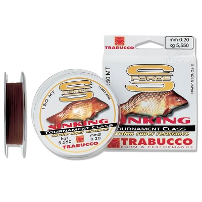 Бързо потъващо влакно Trabucco S-Force Sinking, 150 м