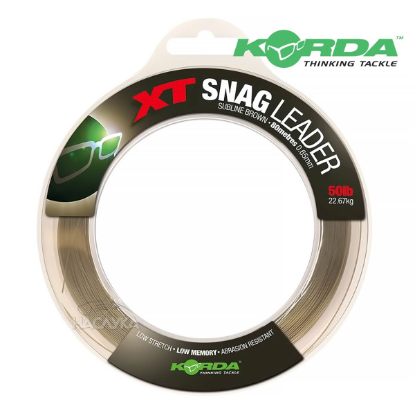Влакно за шок лидер Korda XT Snag Leader — снимка 1