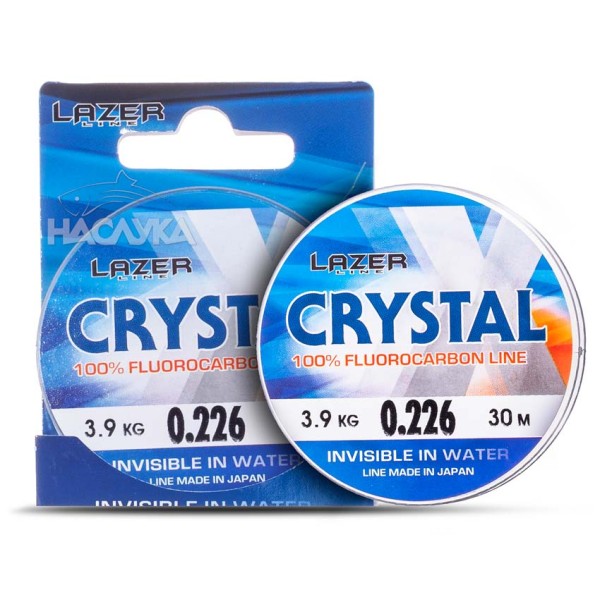 Флуорокарбоново влакно Lazer Crystal, 30 м — снимка 1
