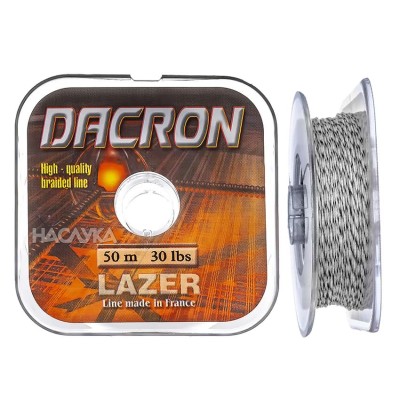Плетено влакно за поводи и монтажи Lazer Dacron, 50 м
