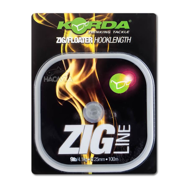 Влакно за зиг-риг Korda Zig Line, 100 м — снимка 3