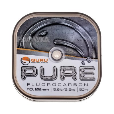 Флуорокарбон Guru Pure 50 м