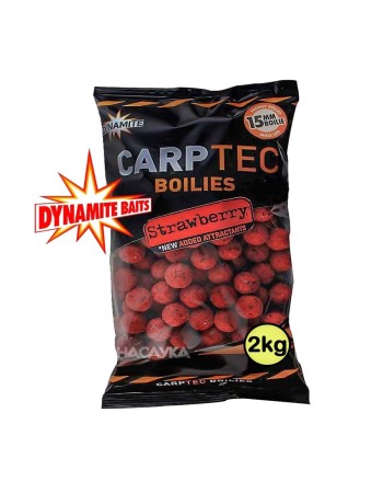 Протеинови топчета Dynamite Baits Carptec Strawberry, 2 кг