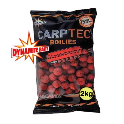 Протеинови топчета Dynamite Baits Carptec Strawberry, 2 кг