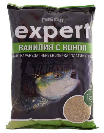 Захранка Filstar Ванилия с коноп, 1 кг