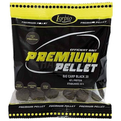 Пелети за стръв Lorpio Big Carp Black, 200 г