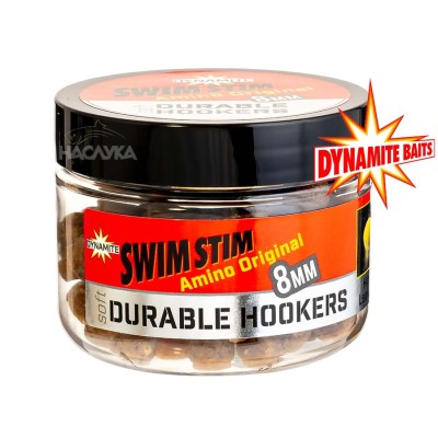 Меки пелети за кука Dynamite Baits Durable Hookers, Amino Original