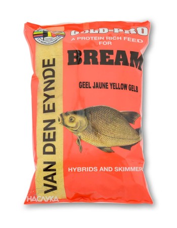 Захранка за платика VDE Gold Pro Bream, Жълта
