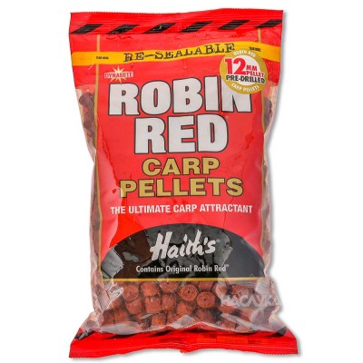 Пробити пелети за стръв Dynamite Baits Robin Red Carp Pellets