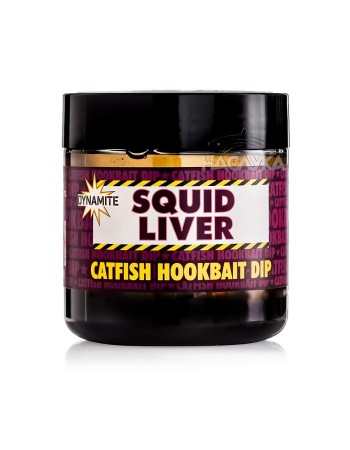 Дип за сом Dynamite Baits Squid Liver Catfish Hookbait Dip