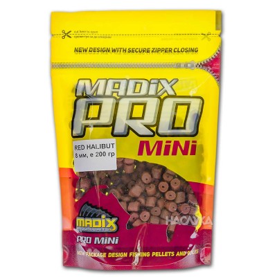Пелети за стръв Madix Pro, Red Halibut