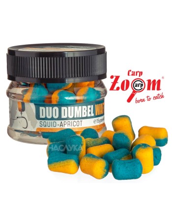Балансирани дъмбели Duo Dumbel Wafters 10х14 мм, Squid-Apricot