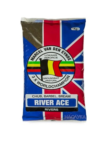 Захранка за риболов Van Den Eynde River Ace, Black