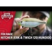 Воблер Fox Rage Hitcher 80 Lipless Jerk & Twitch, UV Cool Herring