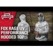 Слънцезащитна блуза Fox Rage UV Hooded Light Camo Top