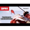 Плаващ воблер Rapala BX Brat, цвят Rock Solid