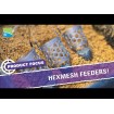 Фидер хранилка Preston Hexmesh Plastic Bullet Feeder, Medium
