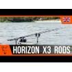 Шаранджийска въдица Fox Horizon X3, 3.60 м, 3 lb, 2 части