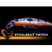 Потъващ воблер Savage Gear 3D Sticklebait Twitch, 6.5 см, 9.4 г, Black Silver
