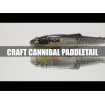 Силиконов шад Savage Gear Craft Cannibal PaddleTail, Perch