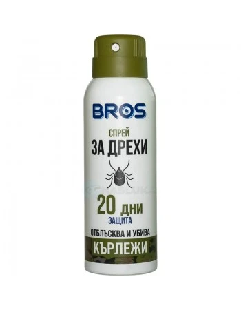 Репелент спрей за дрехи против кърлежи Bros