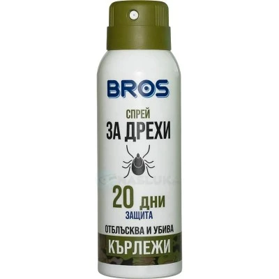 Репелент спрей за дрехи против кърлежи Bros