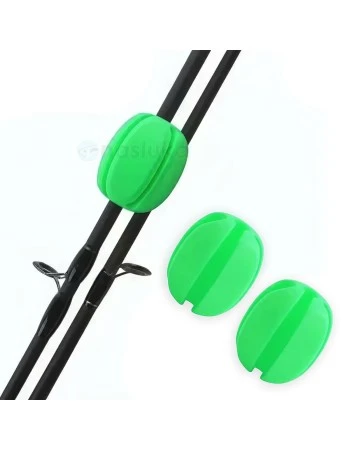 Протектор за въдици FishPro Clip Rod Holder Green - 2 бр.