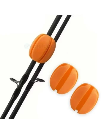 Протектор за въдици FishPro Clip Rod Holder Orange - 2 бр.