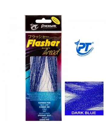 Ламе за чепарета и примамки Pioneer Flasher Thread, цвят Dark Blue