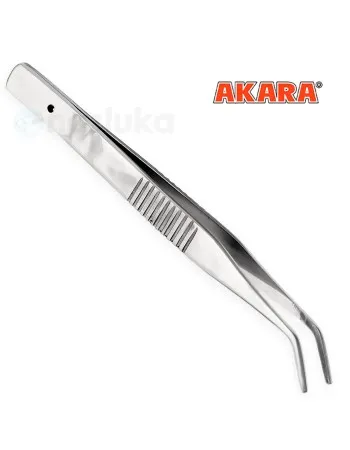 Пинсета с извит връх Akara 7229
