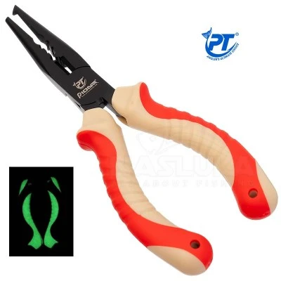 Риболовни клещи Pioneer Lumo Split Ring Plier, Red
