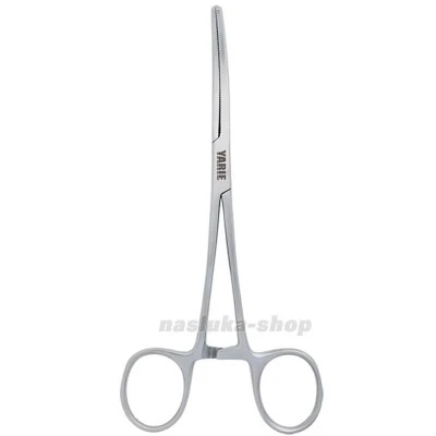 Неръждаем кохер с извит връх Yarie Y-Tool Forceps Curved