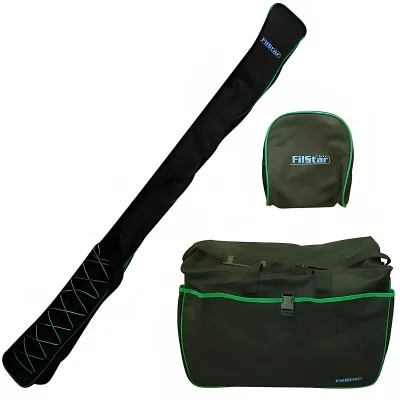 Риболовен комплект, голям сак, чанта и калъф за въдица Filstar KK-1001