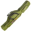 FishPro 3 Rod Sleeve Green - Троен калъф за Фидер, Болонезе, Мач, Спининг