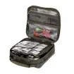 Практична и перфектно подредена чанта за аксесоари за шарански риболов Trakker NXC Camo Tackle Bag