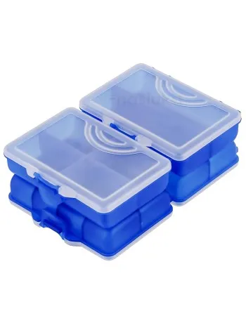 Комплект от 4 бр. кутии за риболовни аксесоари от FishPro Tackle Boxes 9947