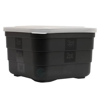 Gardner Bait Tub 3Pt, 1.5л - Кутия за стръв с капак