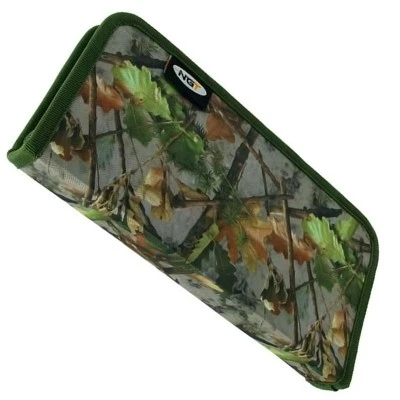 Класьор за шарански монтажи NGT Stiff Rig Wallet Camo