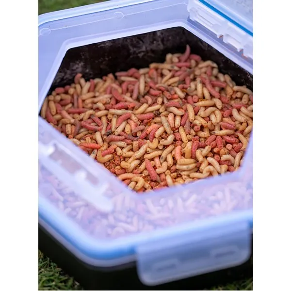 Кутия със заключващ се капак и цедка Zebco Secure-Lock Bait Box & Sieve, Large — снимка 6