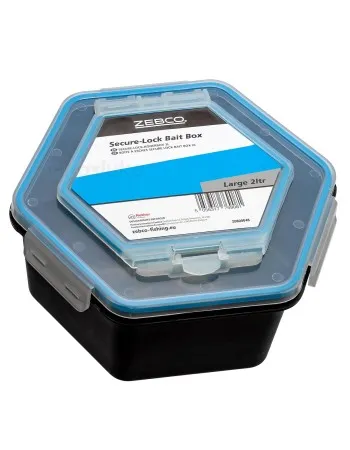 Кутия със заключващ се капак Zebco Secure-Lock Bait Box, Large