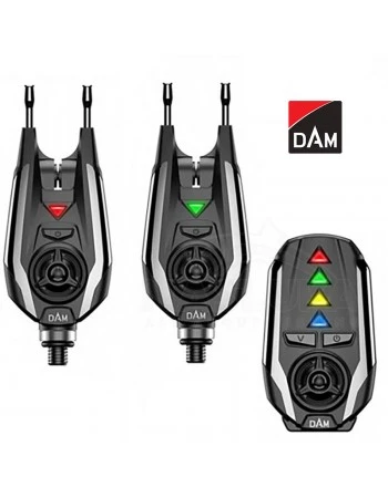 Комплект сигнализатори с централа DAM TFX Bite Alarm Set, 2+1